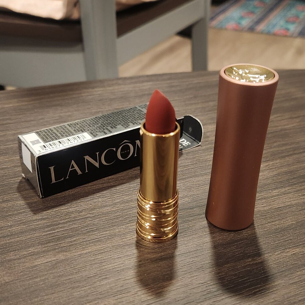 L'Absolu Rouge Intimatte Lancome Lipstick Red NEW